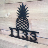 Custom Metal Pineapple Address Sign Cut Metal Sign Metal House Sign Decorations